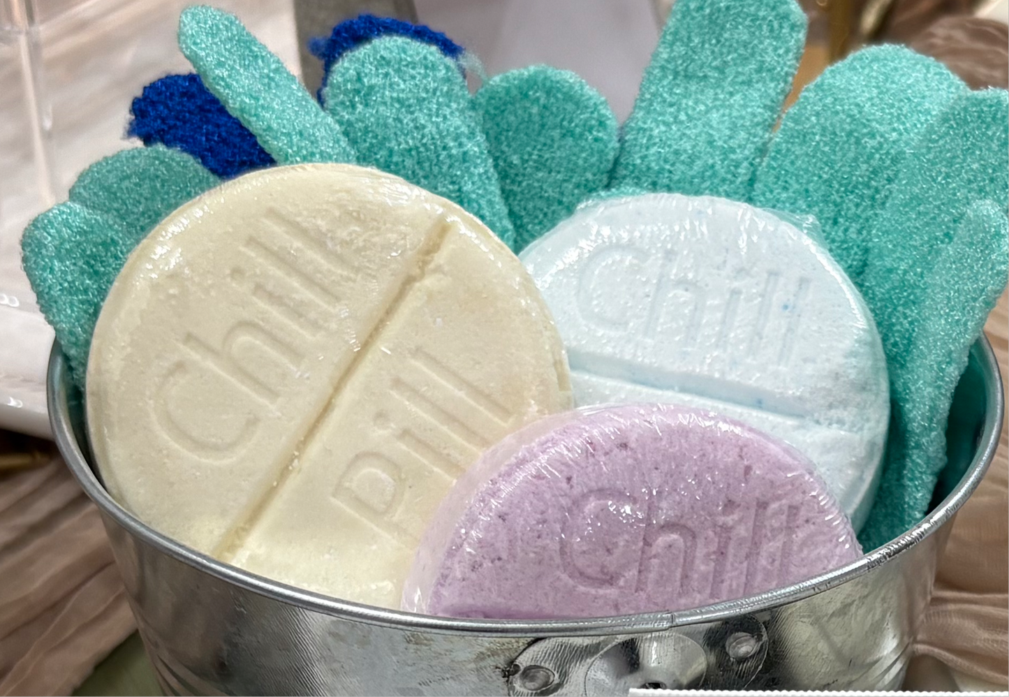 Yellow Chill Pill (Lemongrass Scented) Bath Bomb