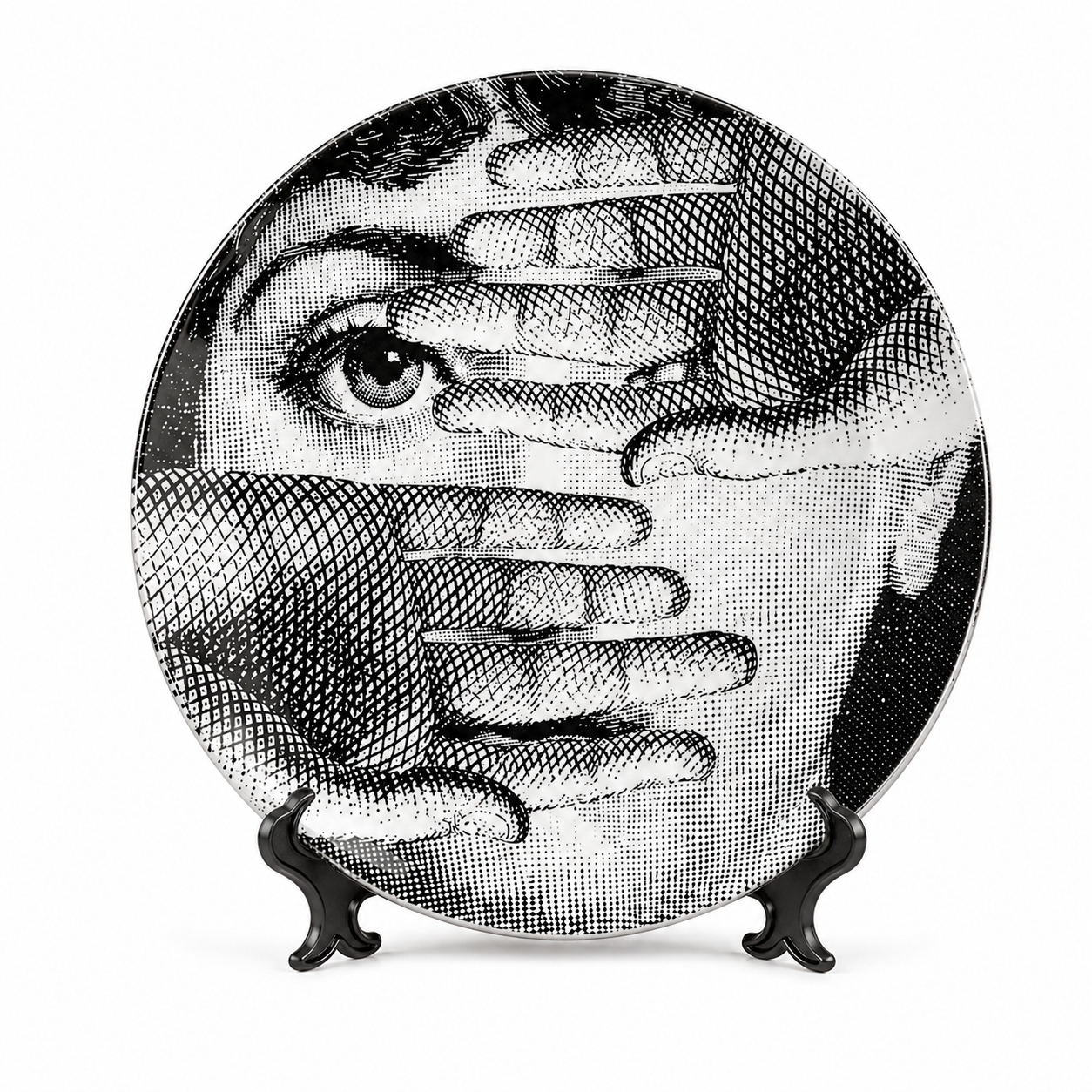 Mysterious Face Plate Decor