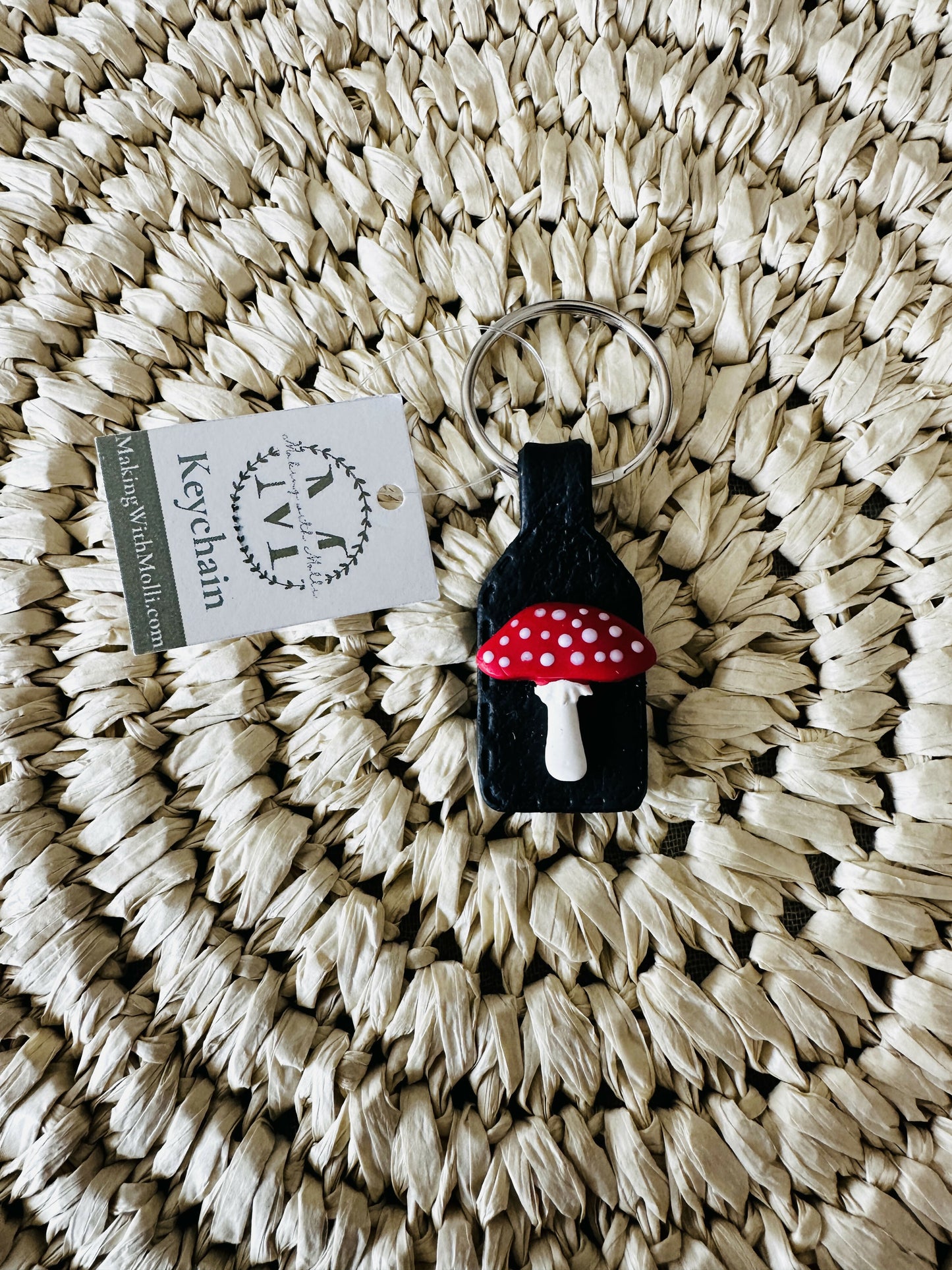Mushroom Keychain
