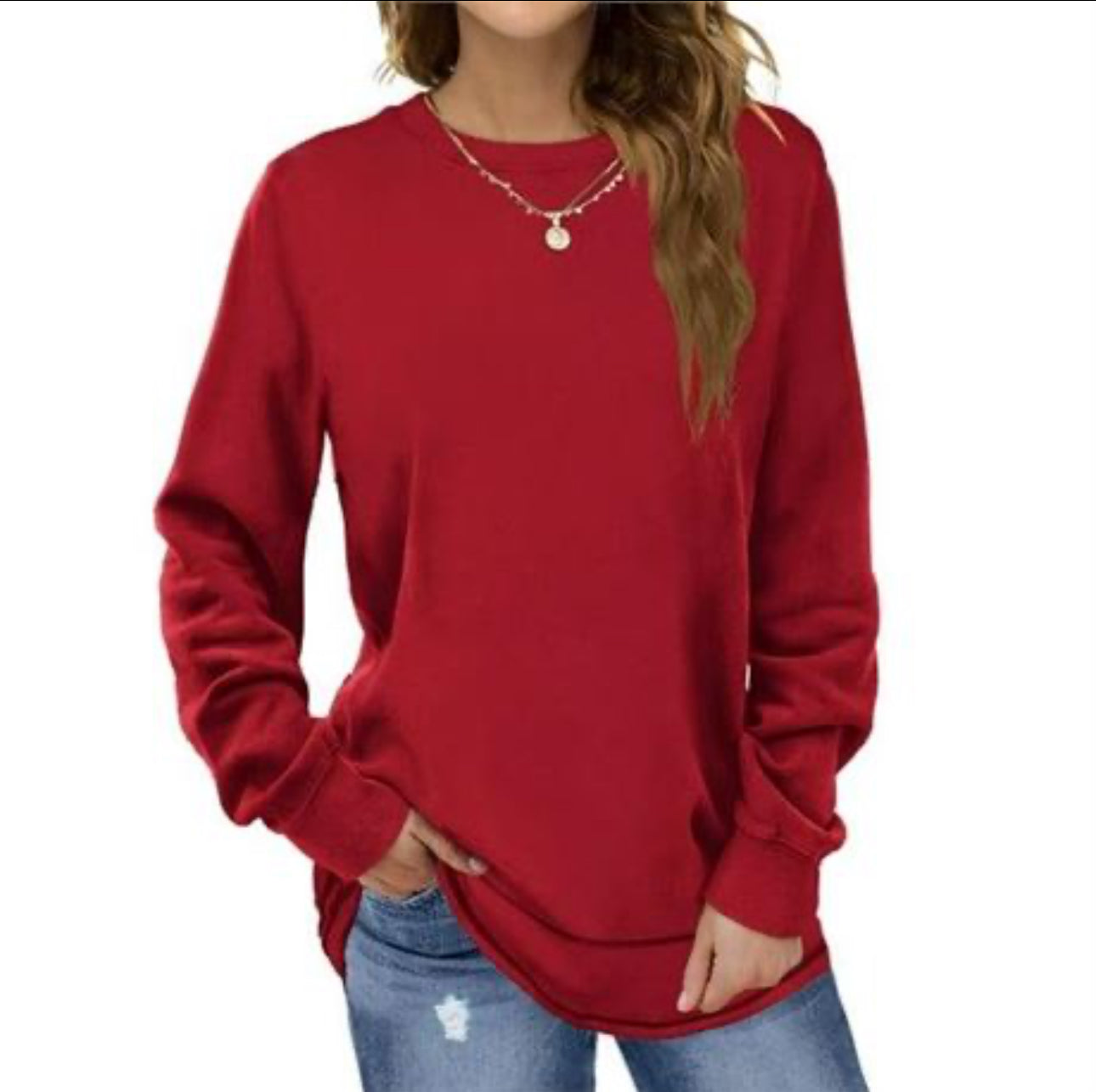 Sweatshirts for Women Crewneck Casual Long Sleeve Shirts
