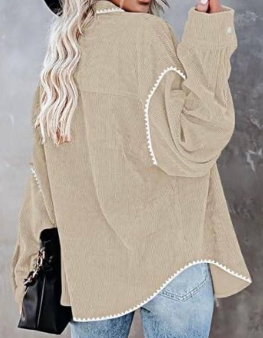 Corduroy Shacket Jacket