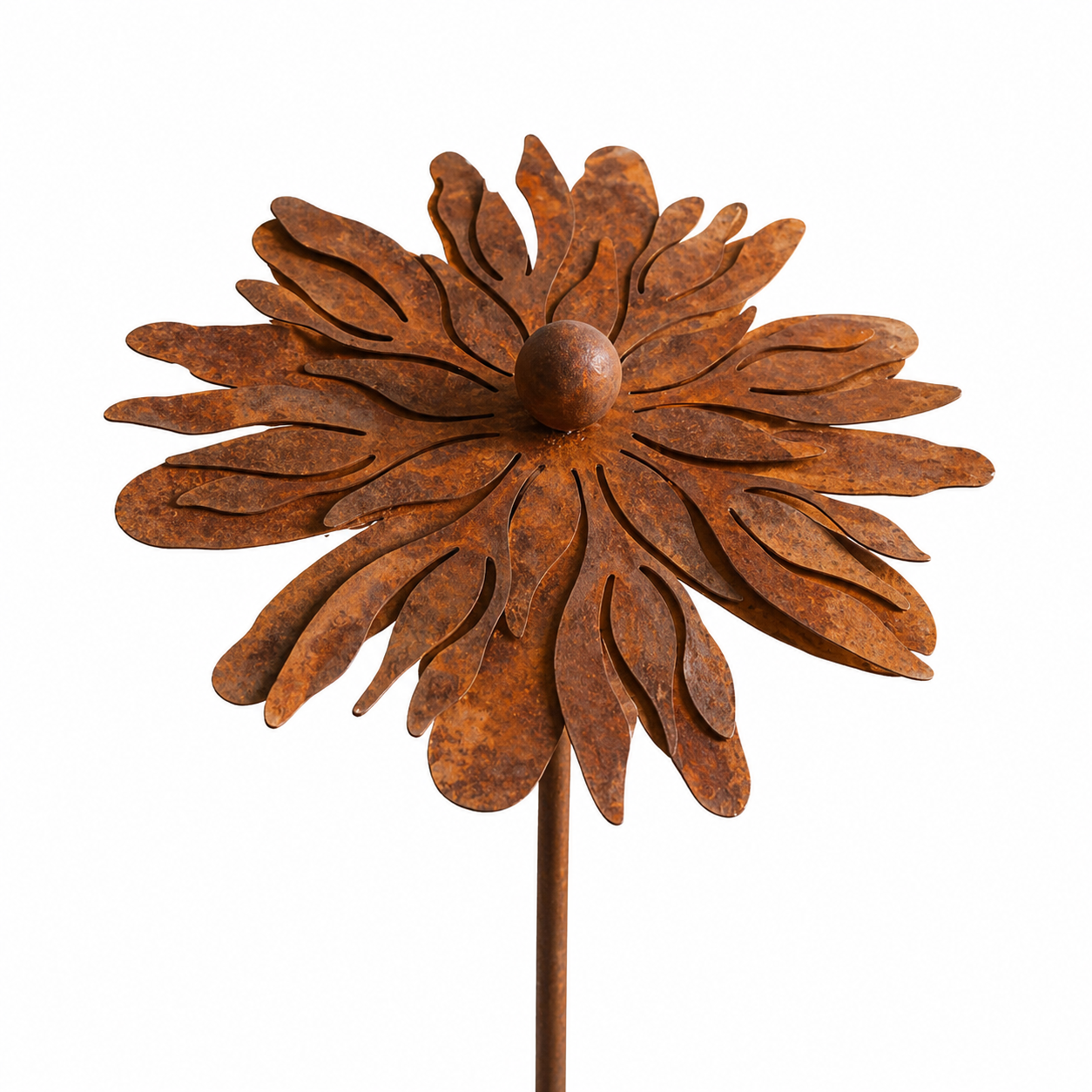 Rustic Daisy Garden Stakes