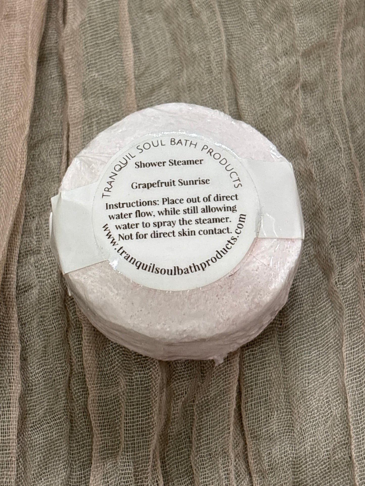 Grapefruit Shower Steamer