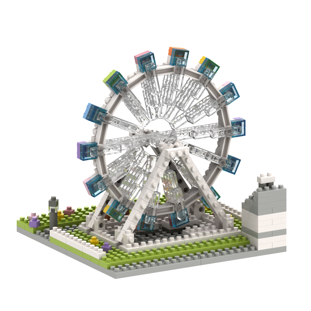 Brixies Small Gift Box Ferris Wheel