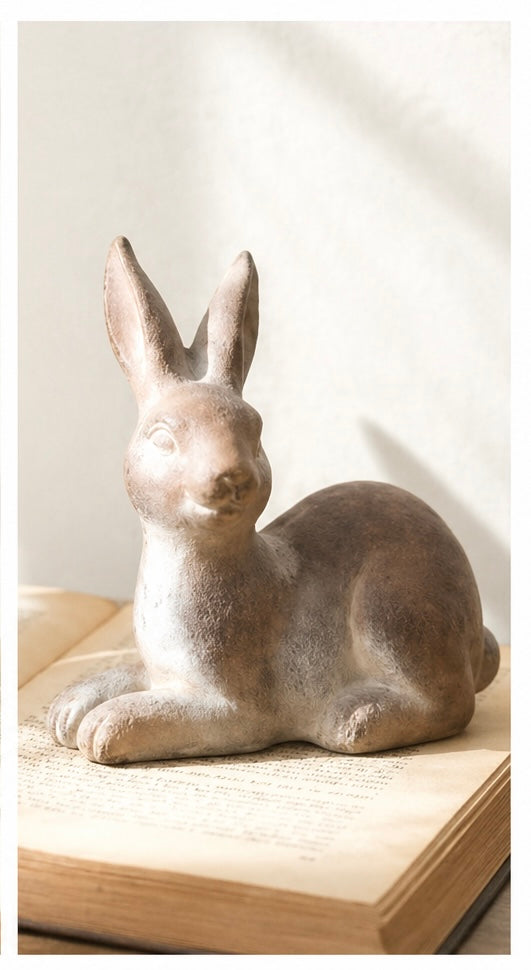 Rustic Rabbit Figurines (Smooth)
