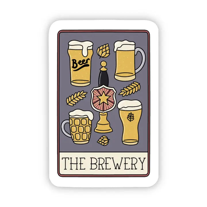 The Brewery - Tarot Card Sticker