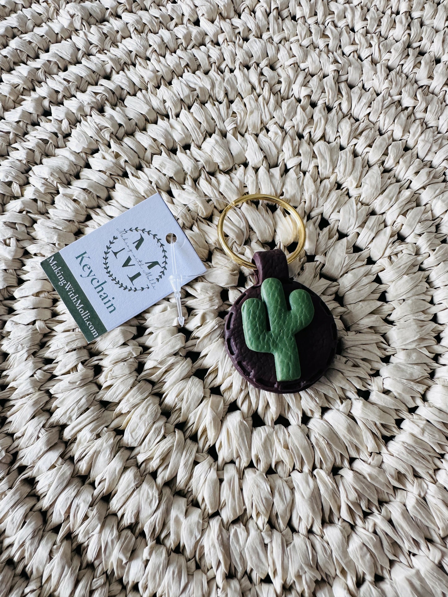 Cactus Keychain