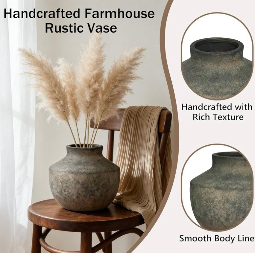 Small Flower Rustic Vase