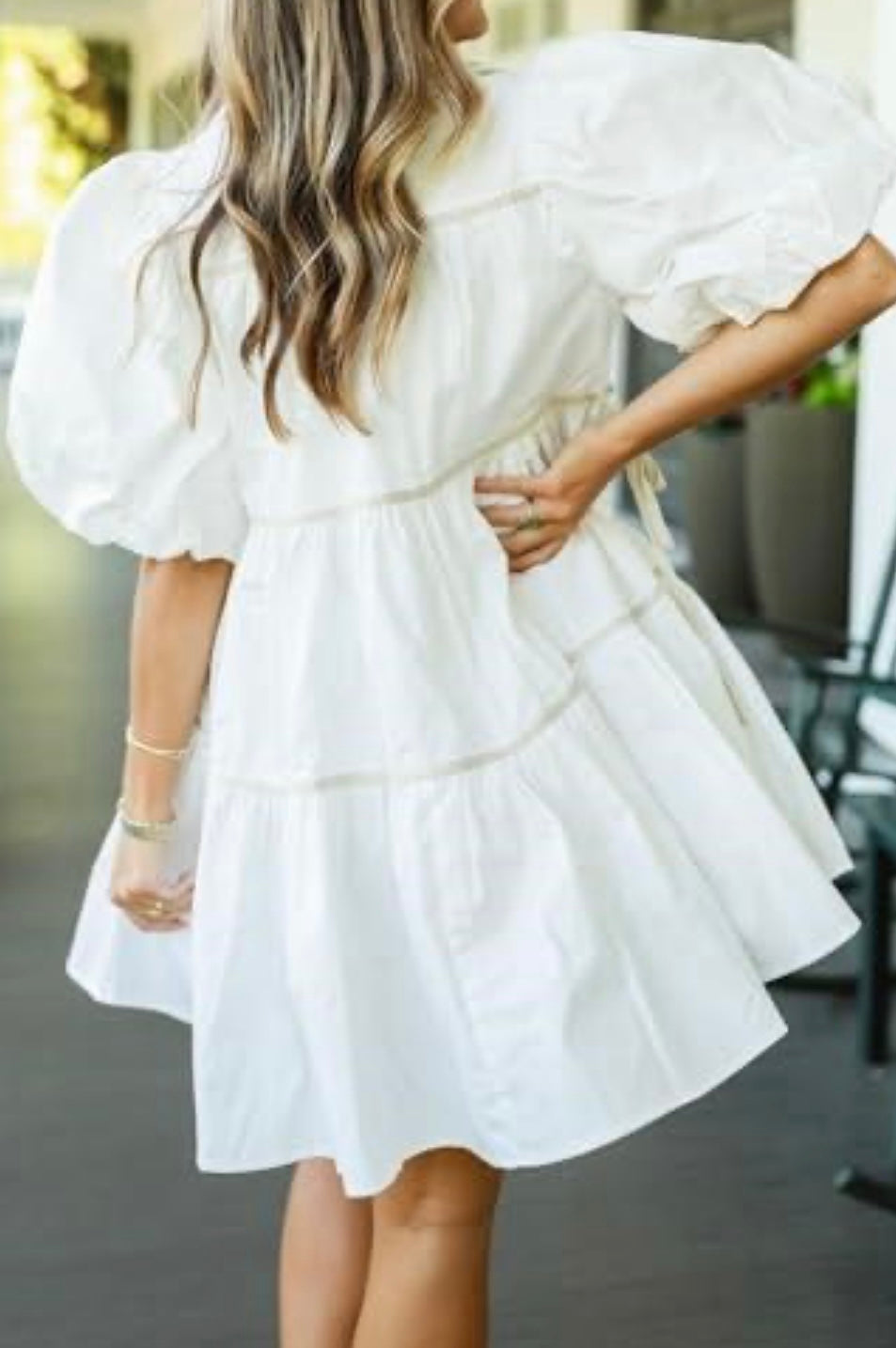 Babydoll Maternity Mini Shirt Dress