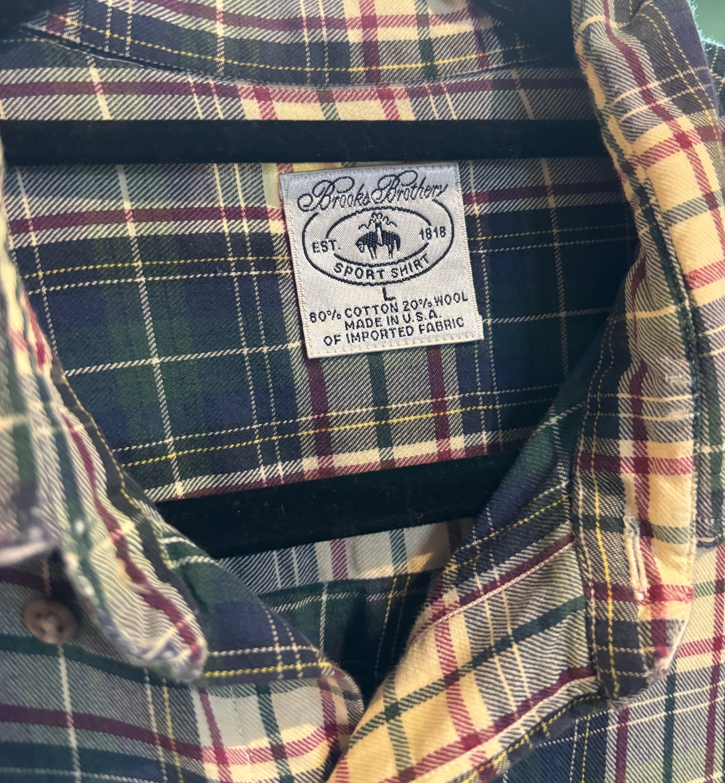 Brooks Brothers Flannel