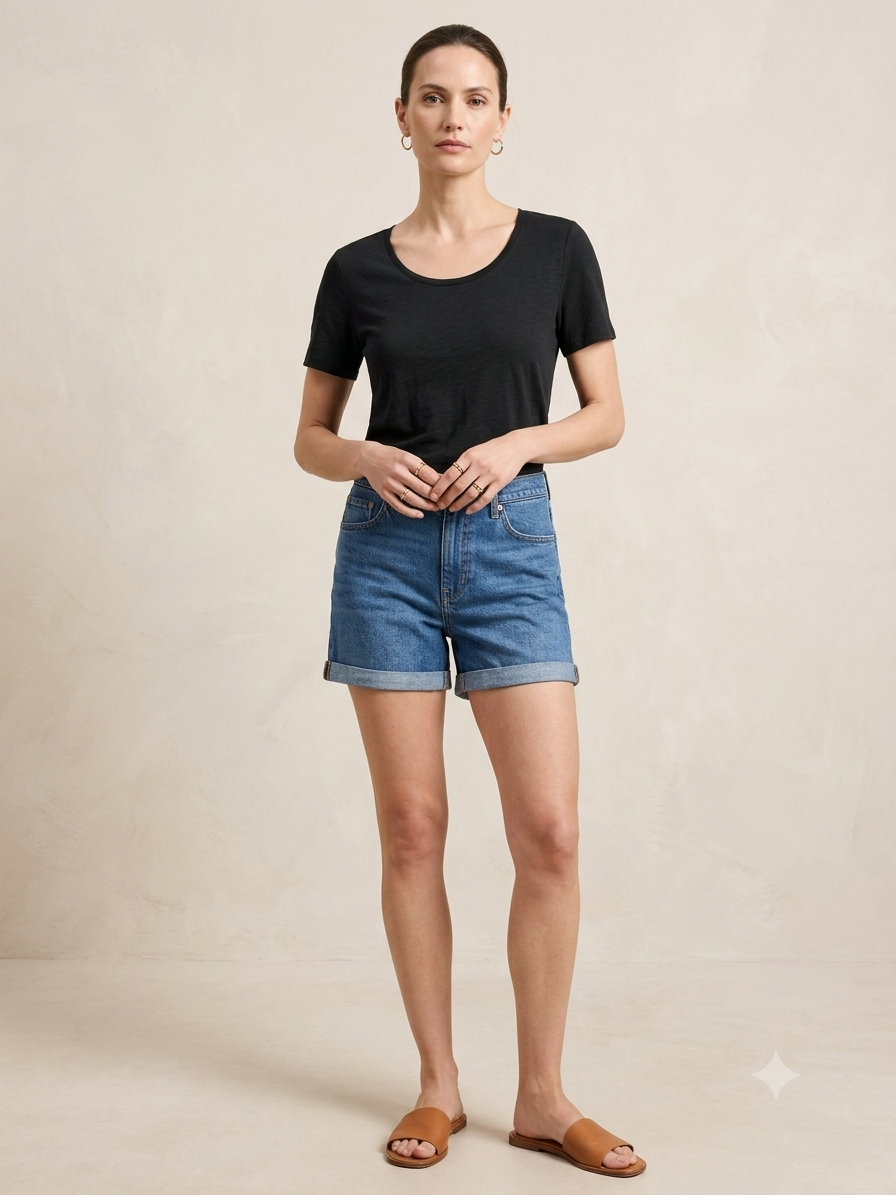 Black J Crew TShirt