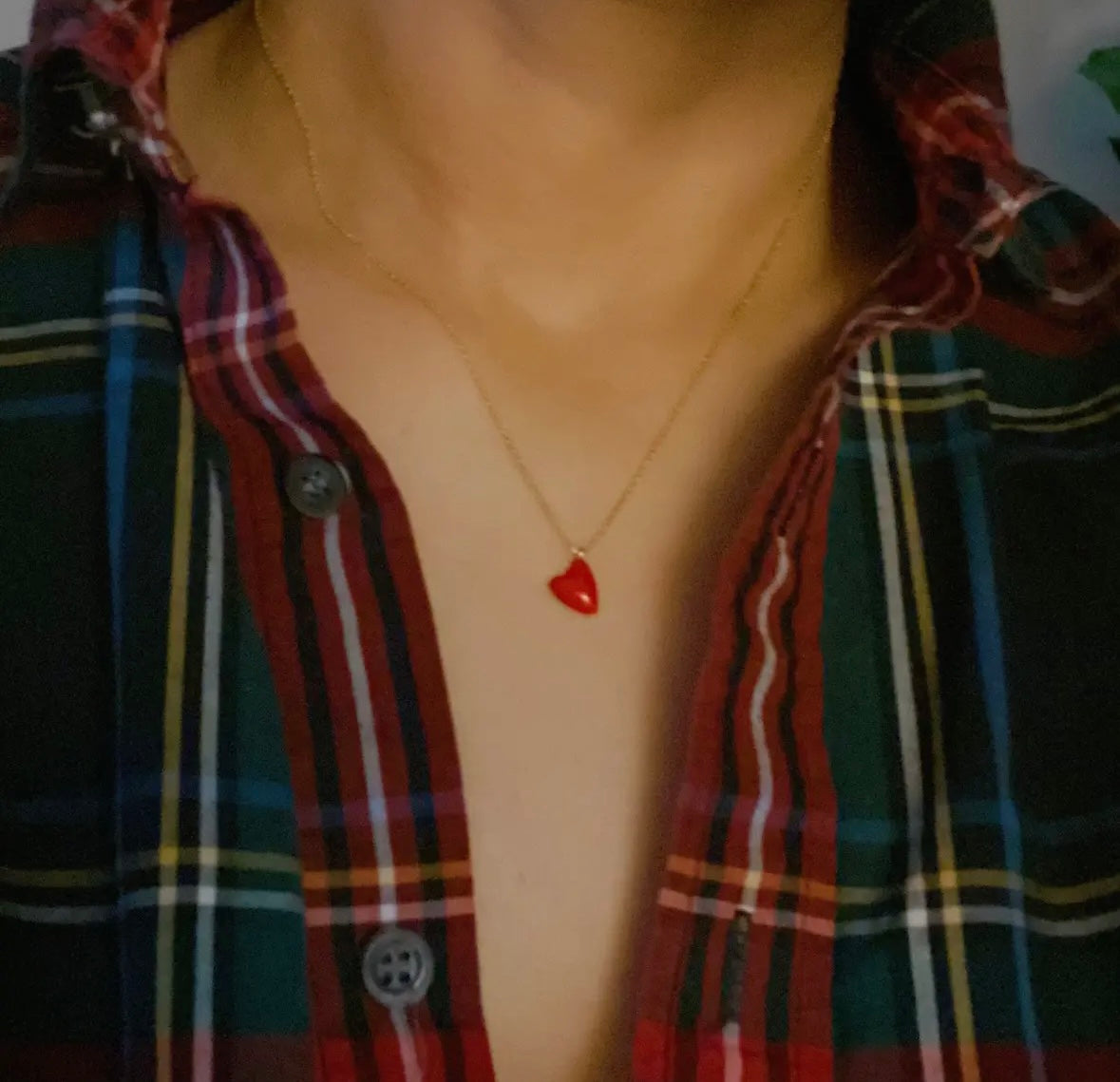 Little Heart in Color Necklace