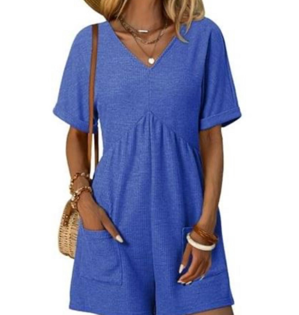 Short Sleeveless Romper