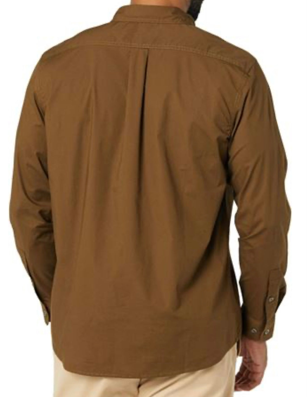 Men's Standard-Fit Long-Sleeve Two-Pocket Utility Shirt