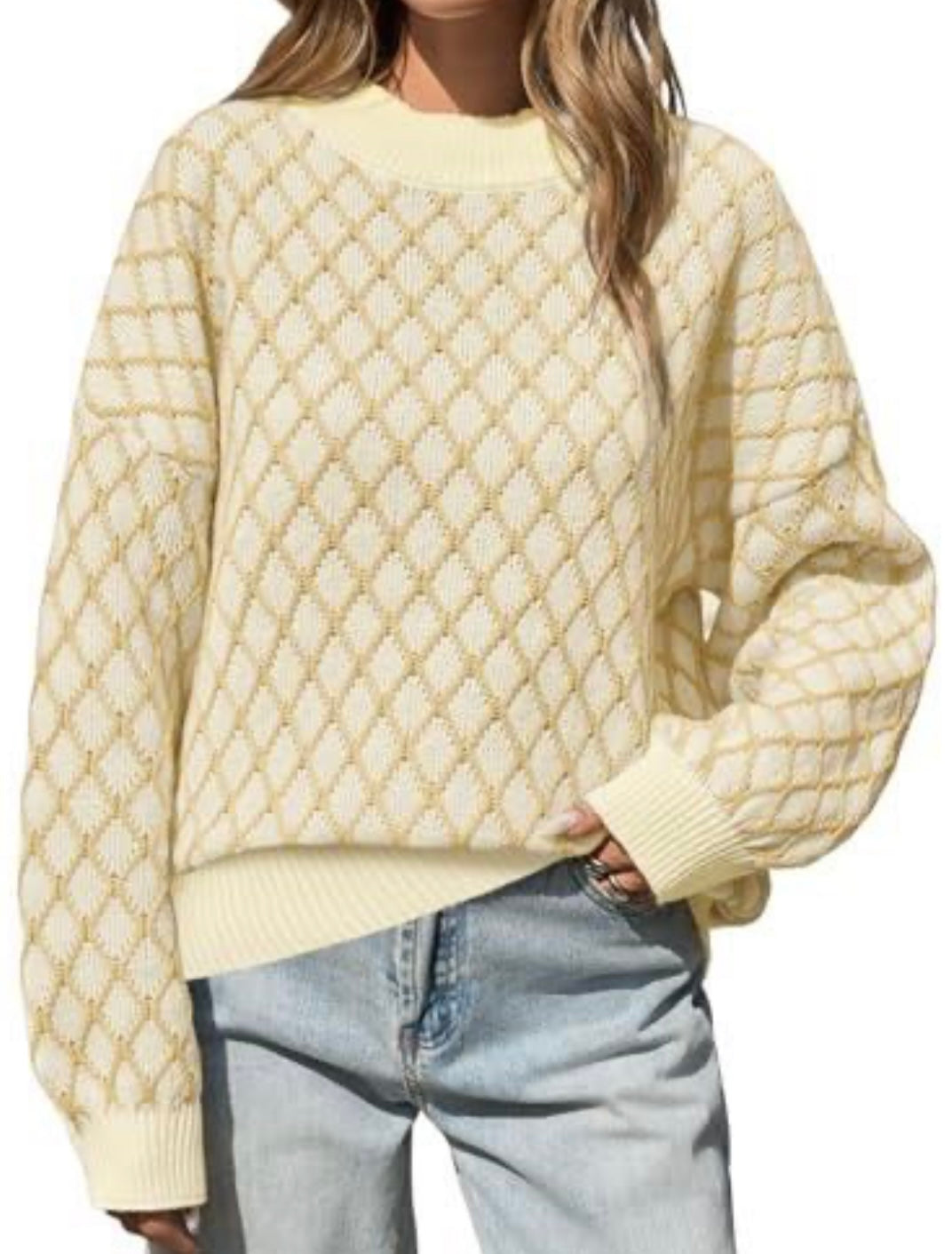 Checkered Argyle Sweater