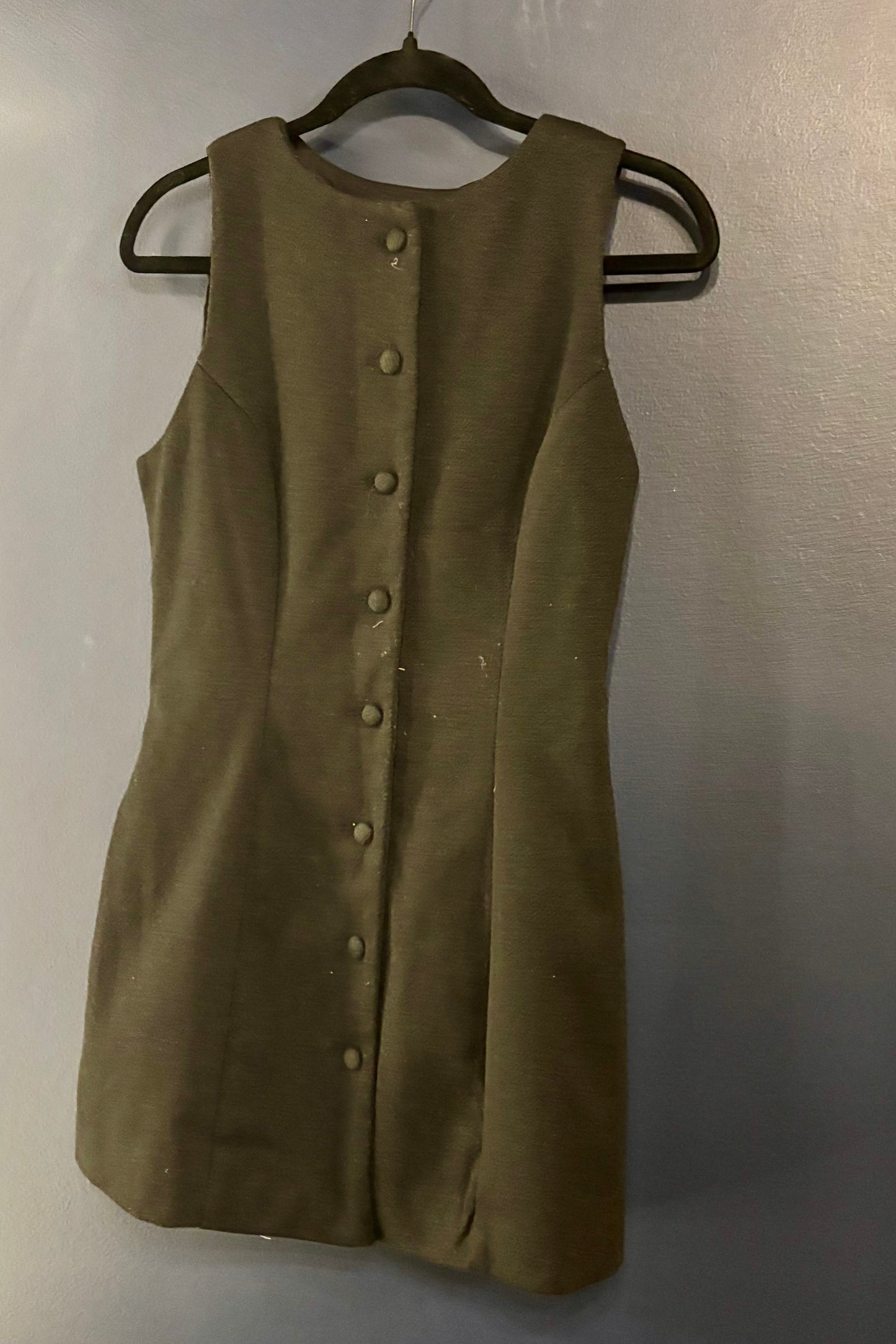 Black Wool Dress