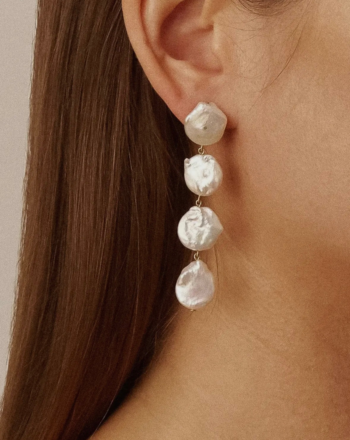 Héloïse 18K Non-Tarnish Pearl
Drop Earring