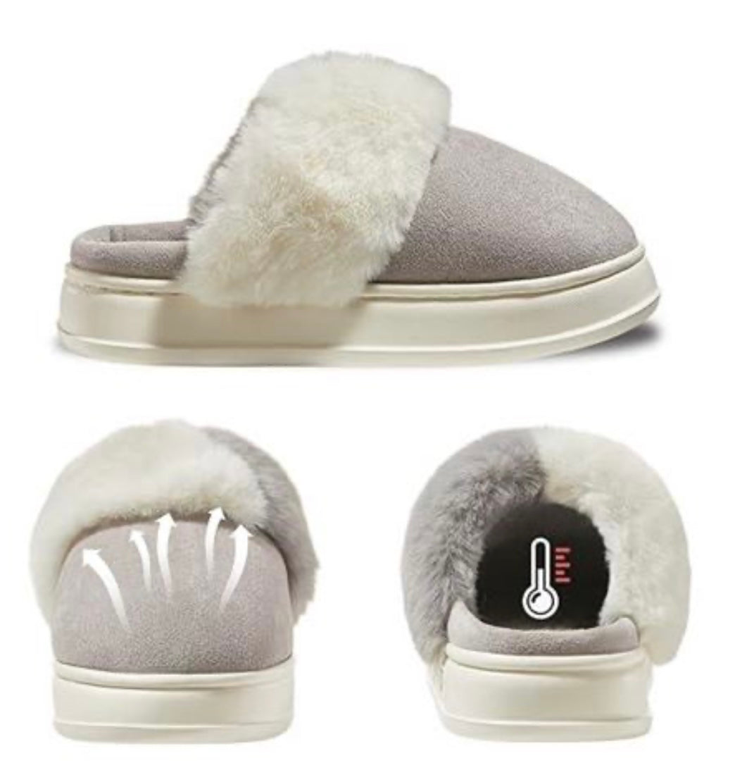 Women's Slippers Fuzzy Indoor/Outdoor Slipper