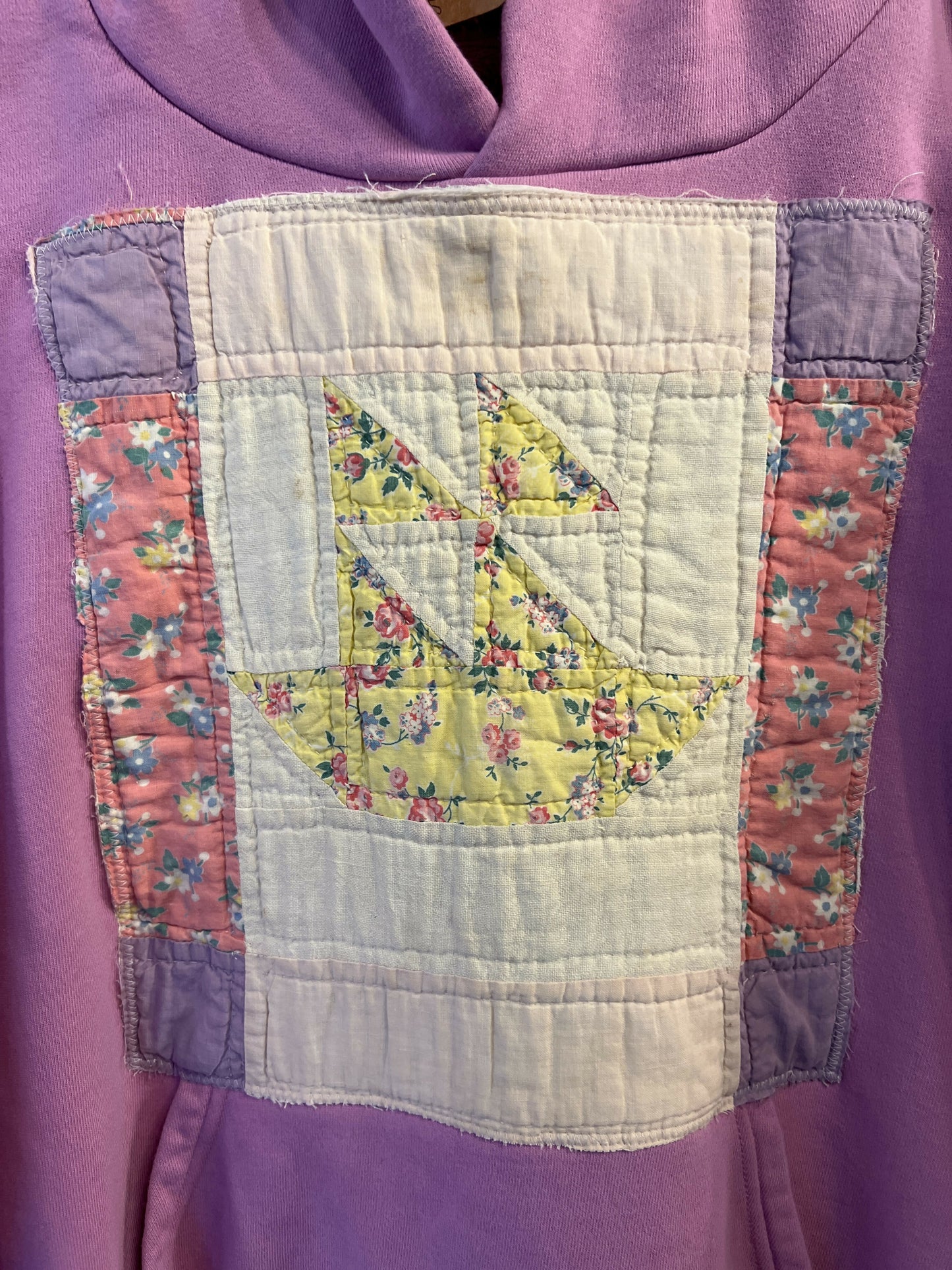 Sailboat Quilted Sweatshirt