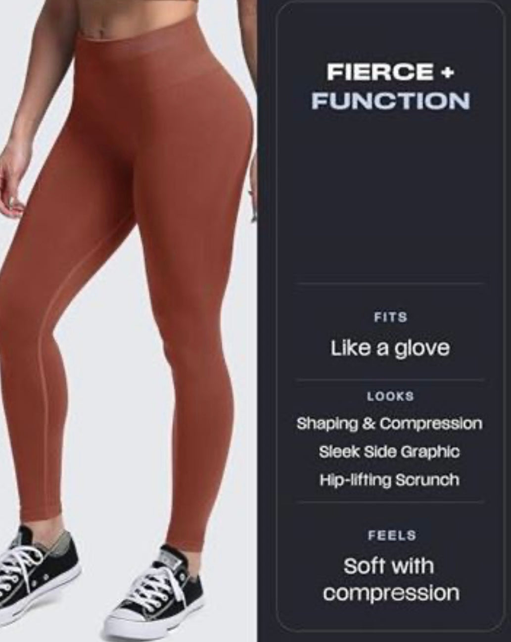 Scrunch Legging for Women Asset Tummy Control