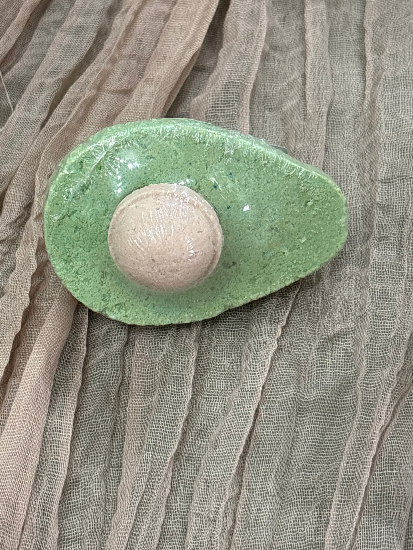 Avocado Shaped Bath Bomb