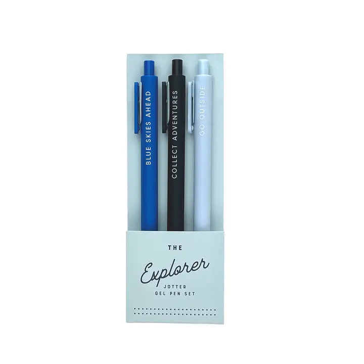 Gel Pen 3-Pack - The Explorer