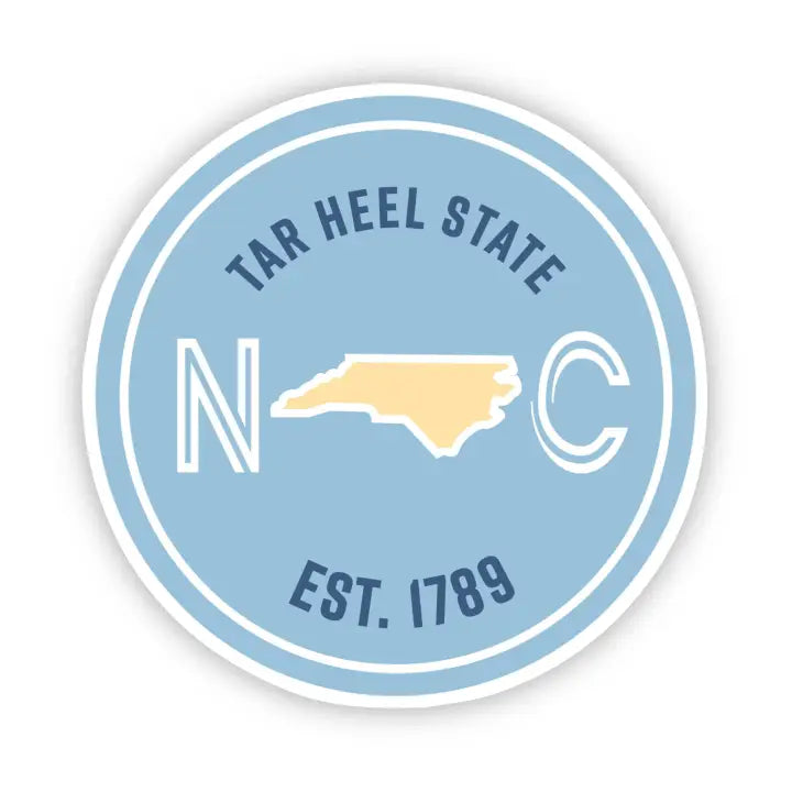 Tar Heel State North Carolina - Sticker