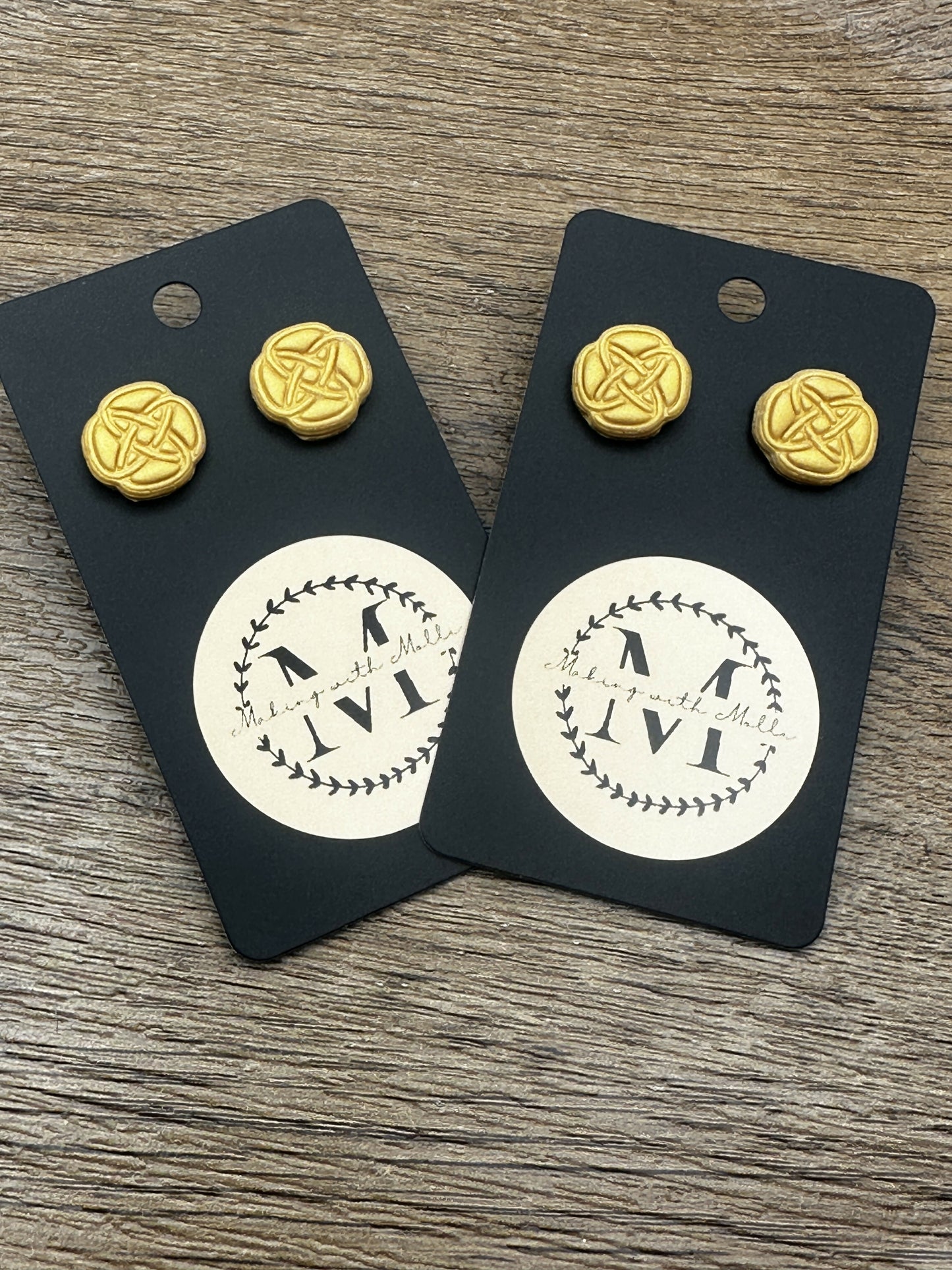 Goldie Polymer Clay Earrings