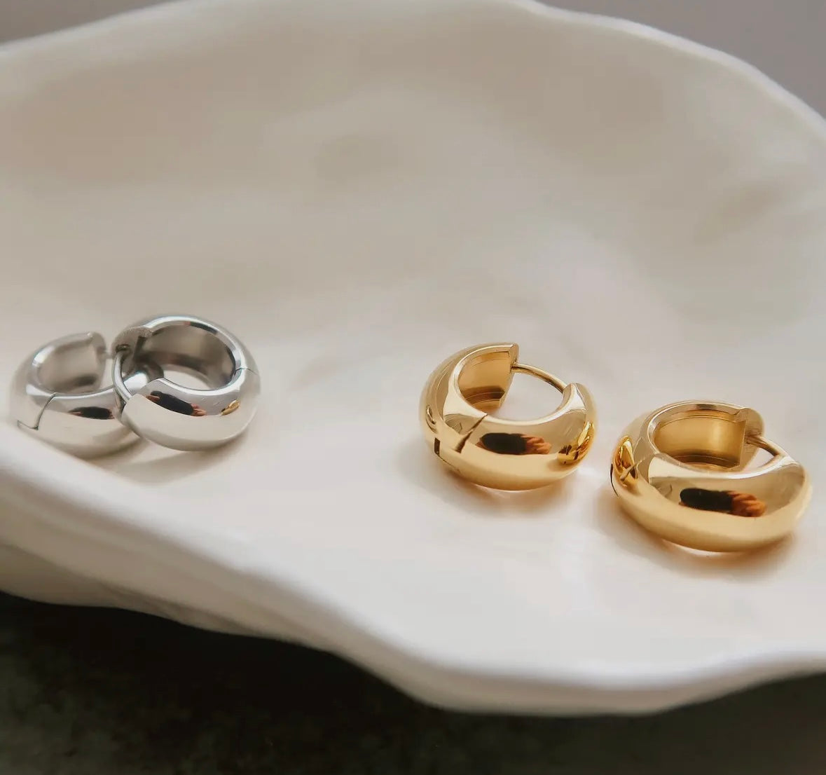 Small Classic Hoop Earrings