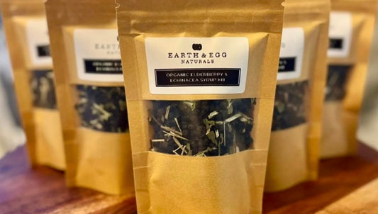 Organic Elderberry & Echinacea Syrup Kit
