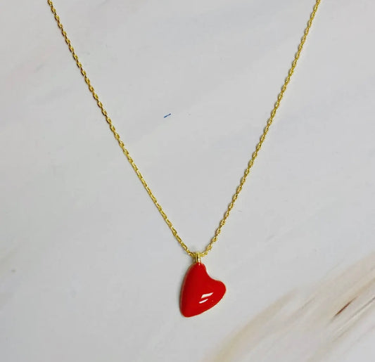 Little Heart in Color Necklace
