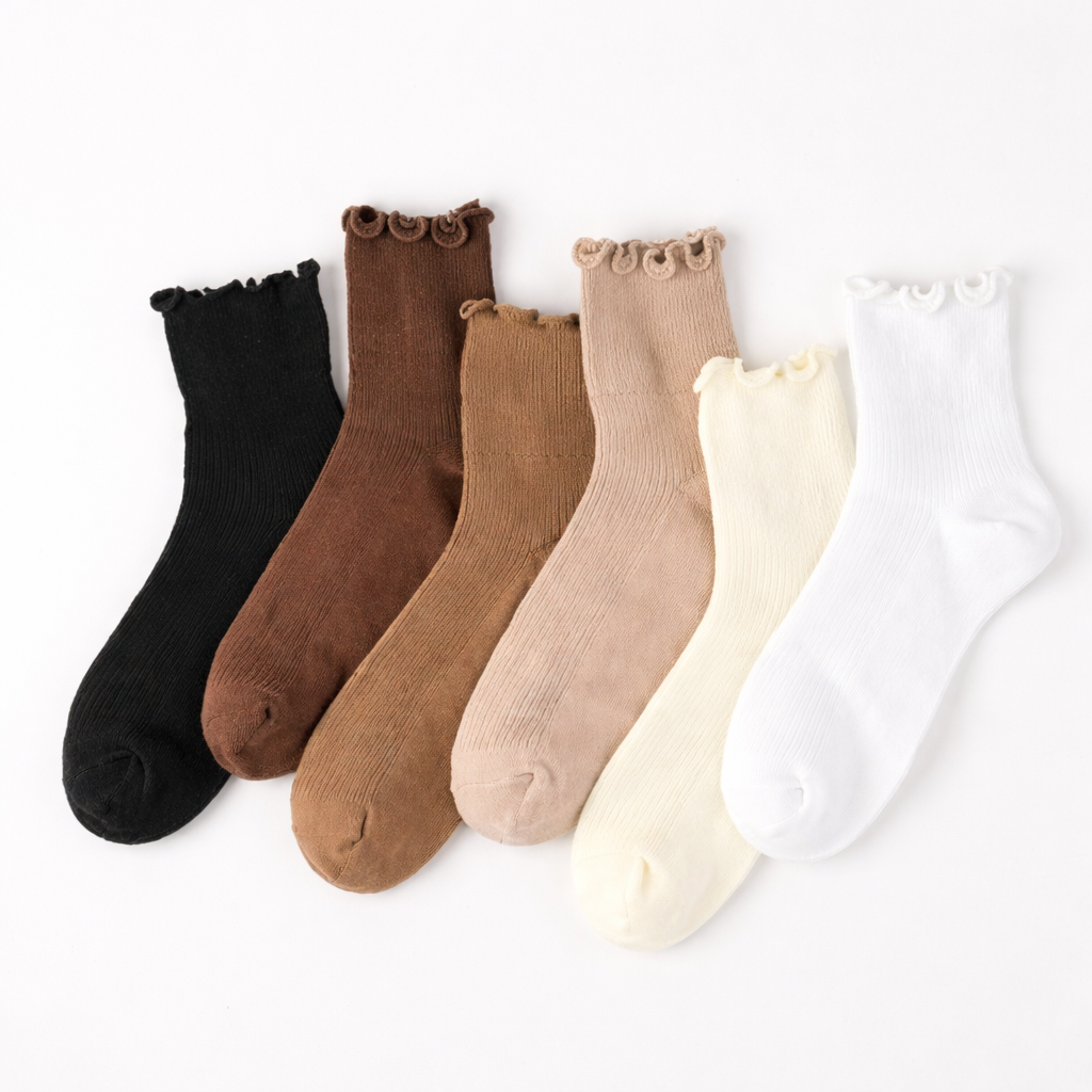Ruffle Ankle Socks