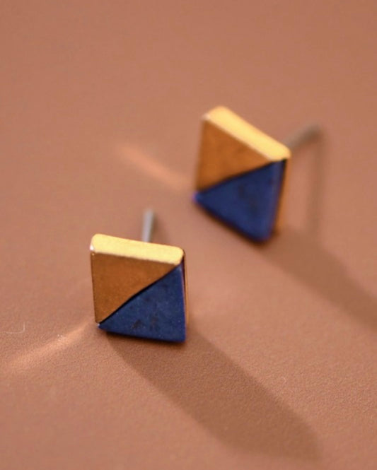 Dainty Stone Stud Earrings