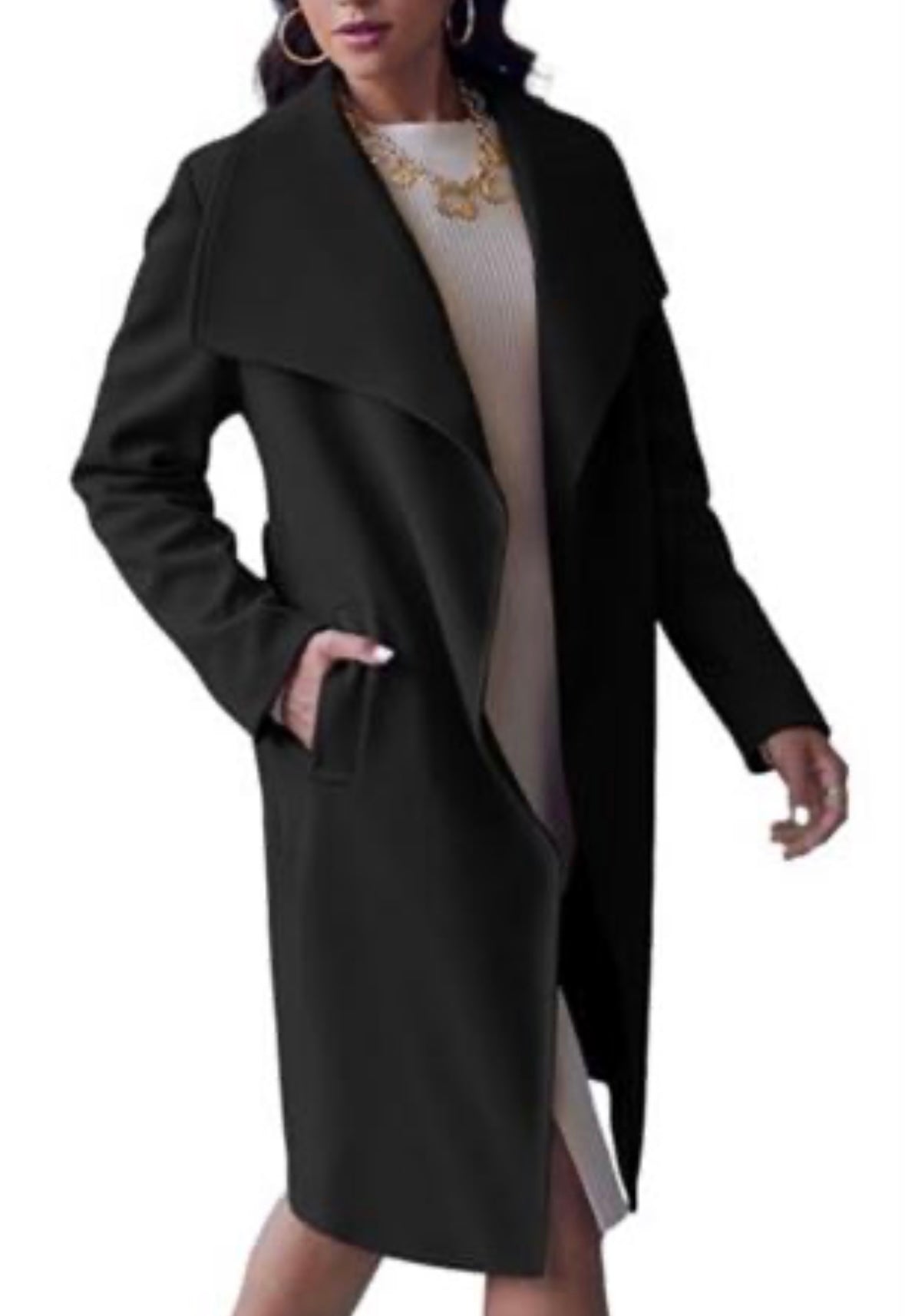 Cicy Bell Women's Pea Trench Coat
