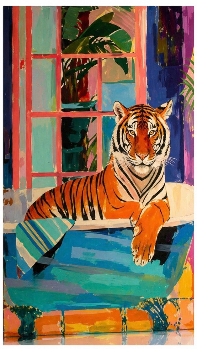Framed Funky Animal Wall Art