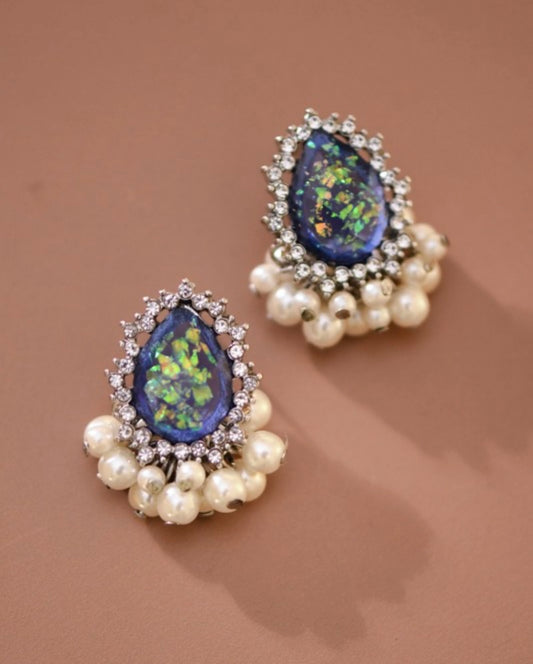 Crystal Stud Earrings