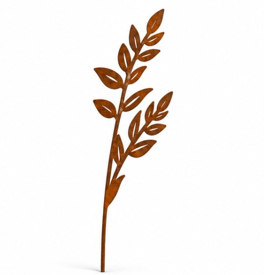 Bird & Lead Rustic Garden Stakes