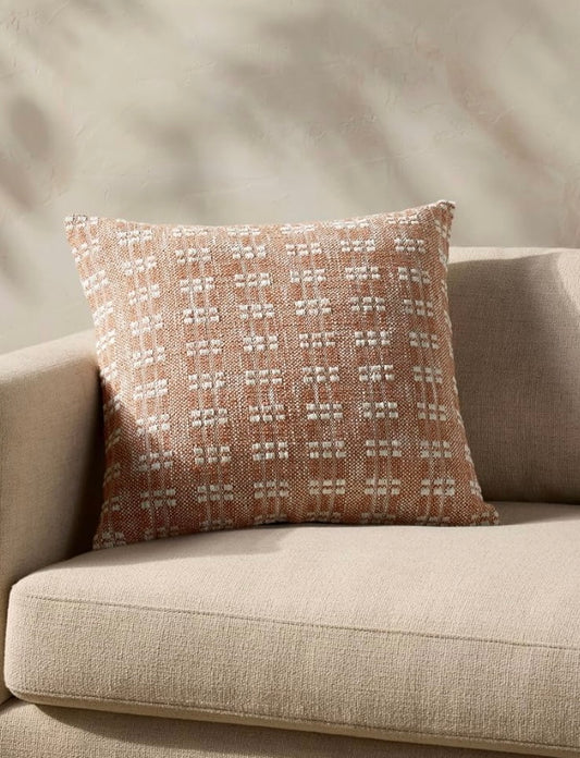 Magnolia Home by Joanna Gaines Rust 22" × 22" Pillows