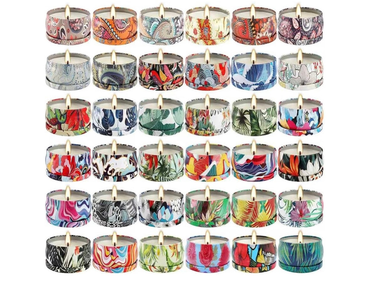 Soy Wax Travel Tin Jar Candles