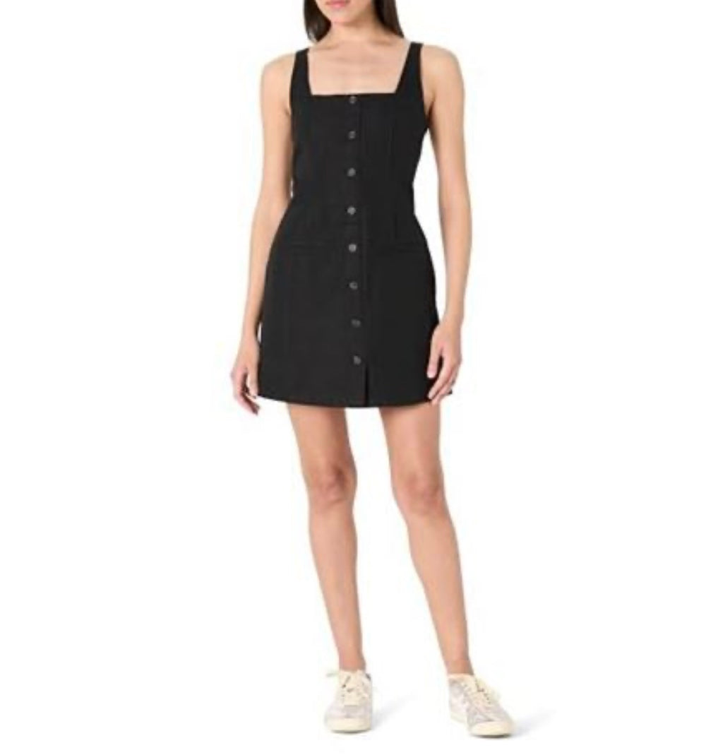Amira Button Down Linen Mini Dress