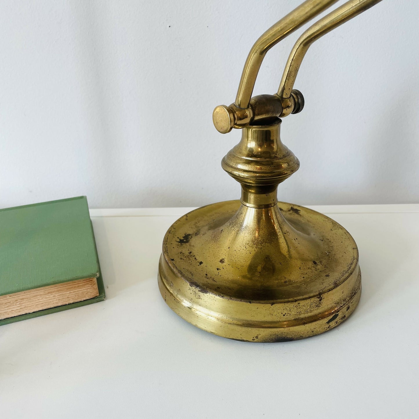 Vintage Brass Desk Lamp