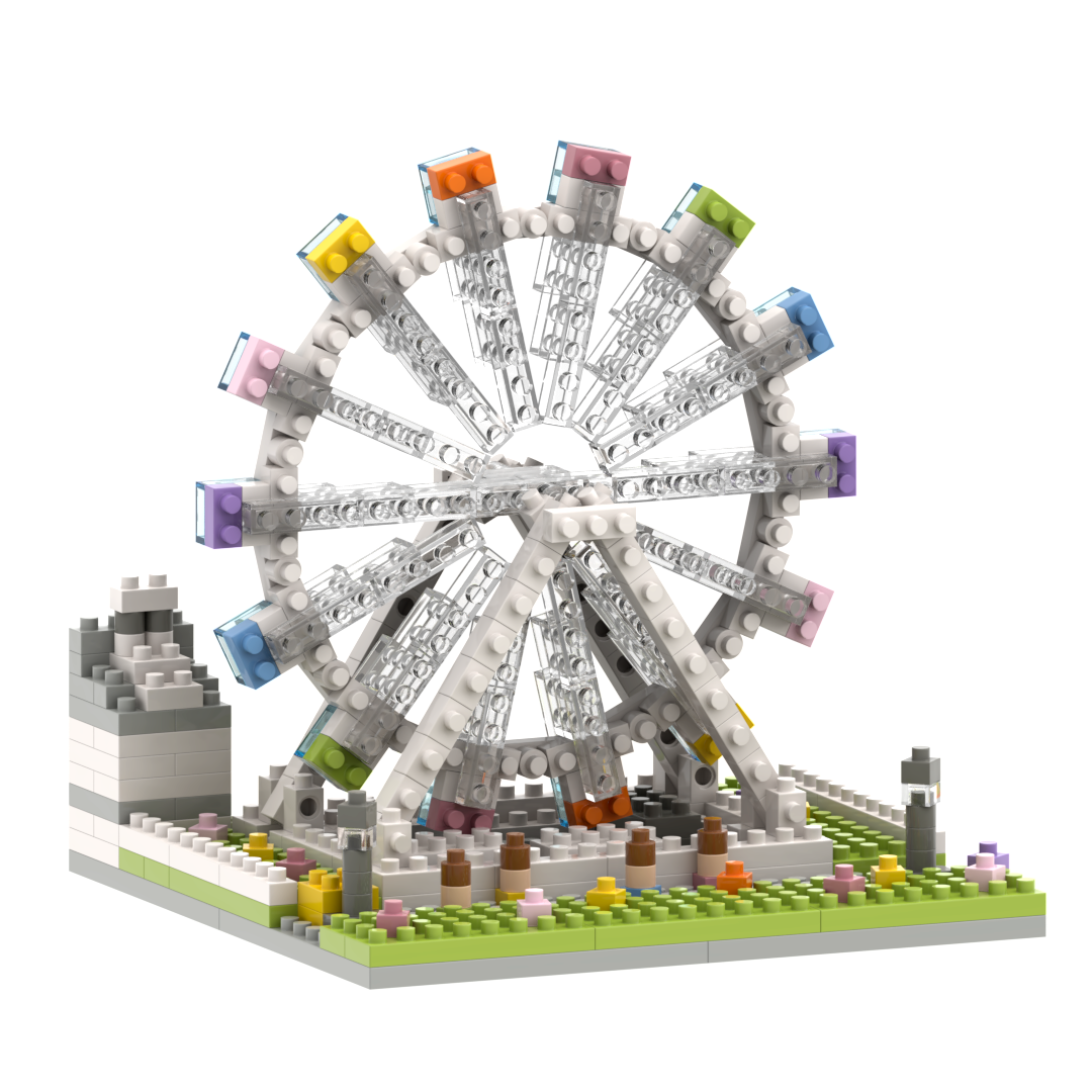 Brixies Small Gift Box Ferris Wheel