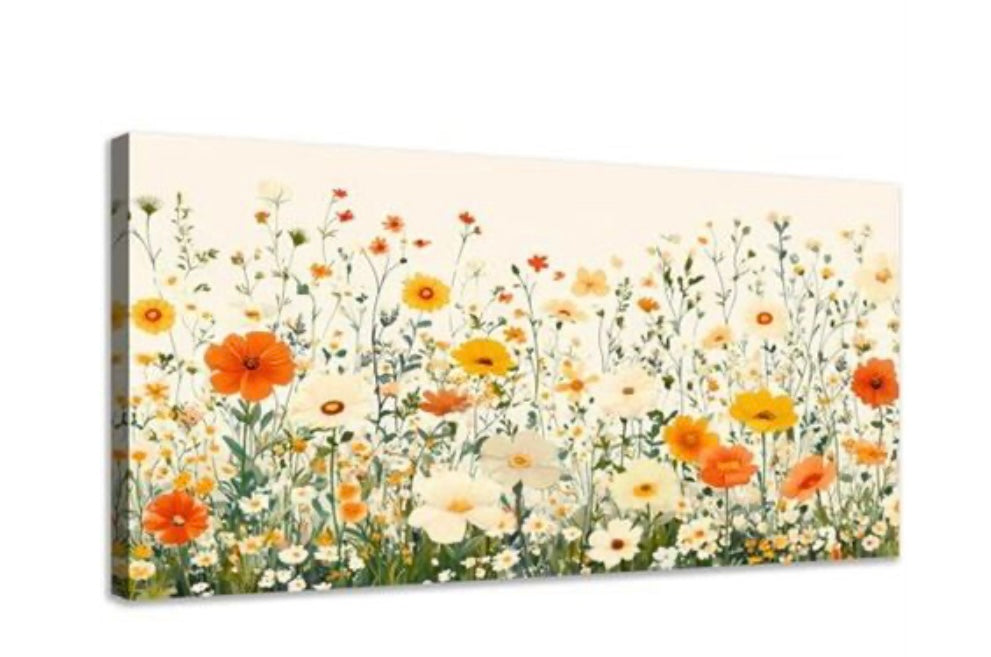 Floral Wall Art Canvas