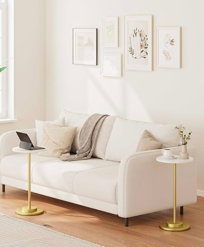 Round Side Table for Small Spaces