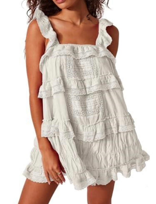 Boho Sun Dress with Built In Shorts