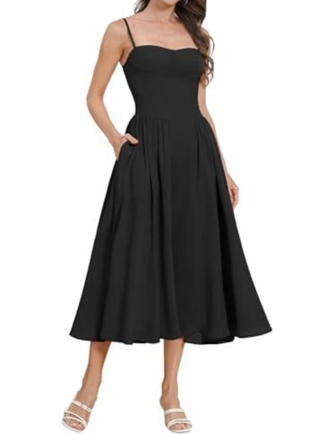 Bustier Cocktail Dress with Pockets