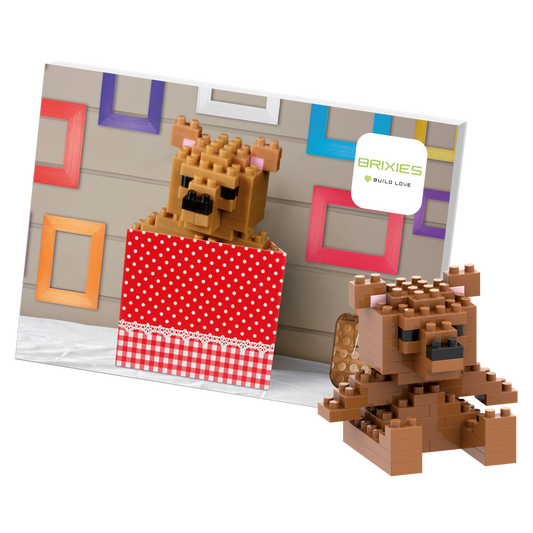 Brixies Postcard Teddy Bear