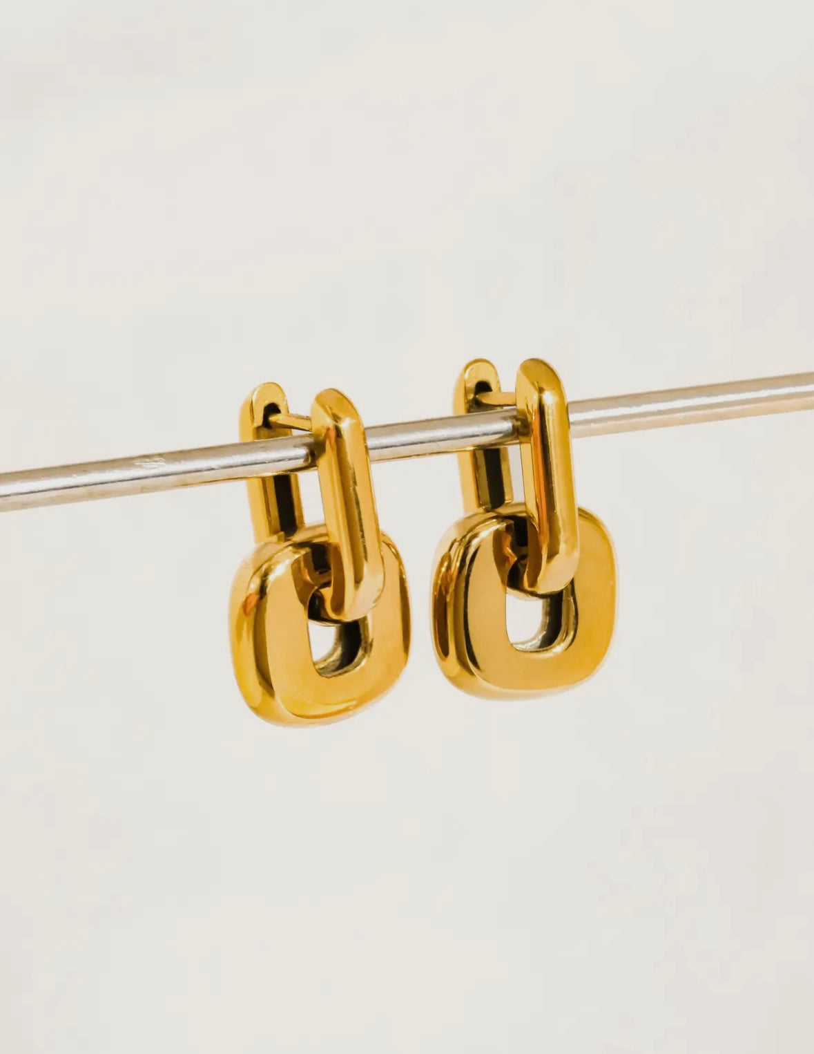 Chain link Drop Earrings