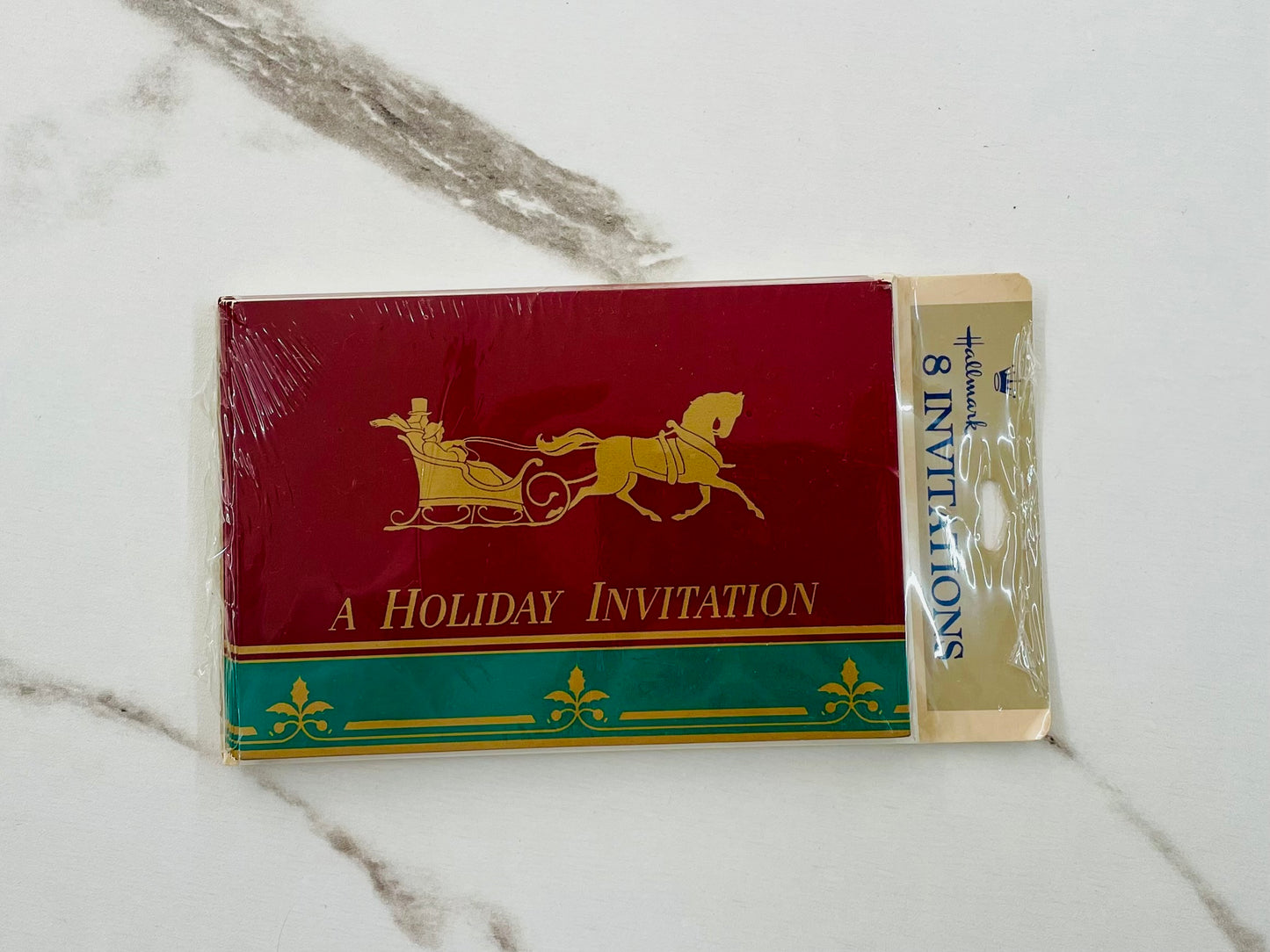 Vintage Christmas Party Invitations