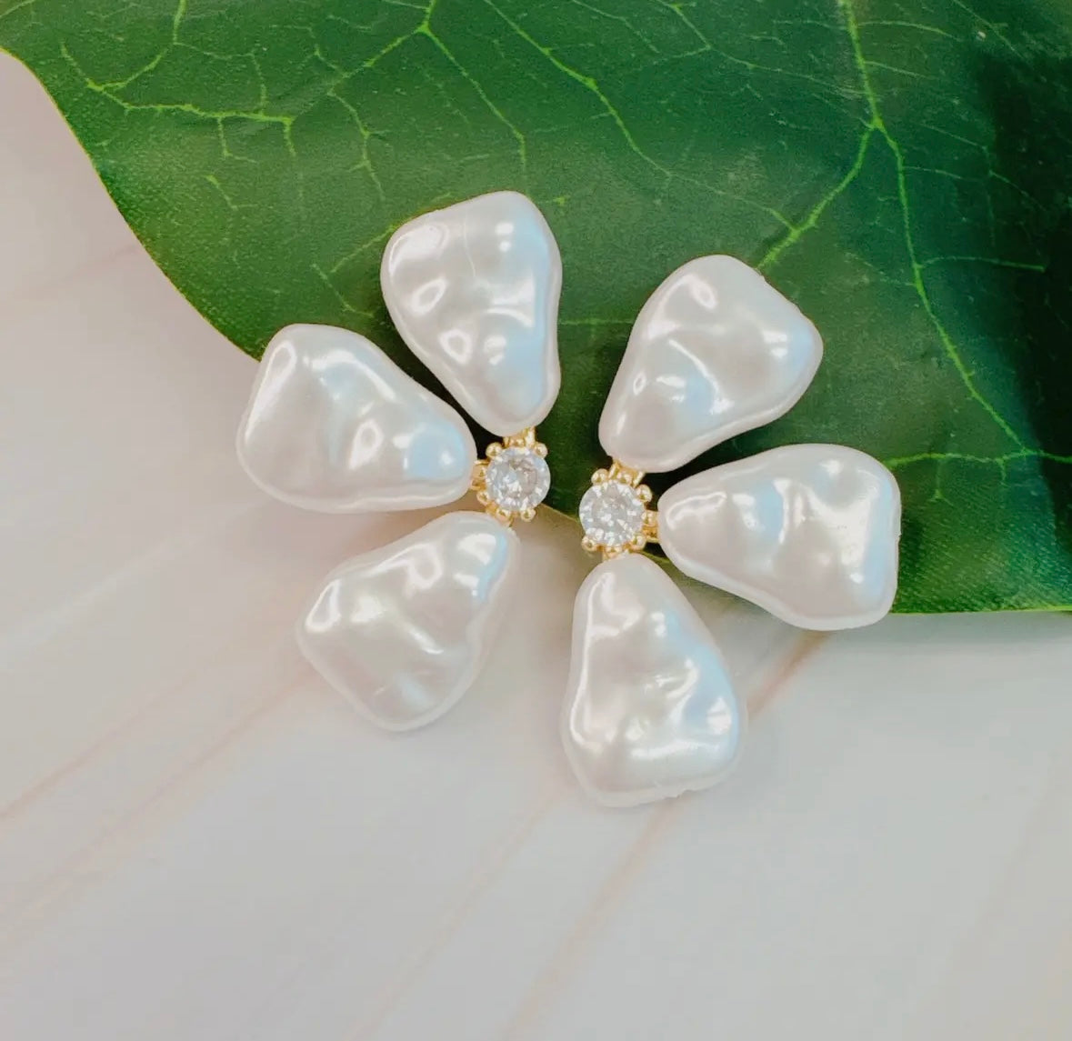 Three Petals Stud Earrings